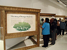 Interpretive panels with text, maps, illustrations and photos present the Bosque Redondo experience in its historical context.
